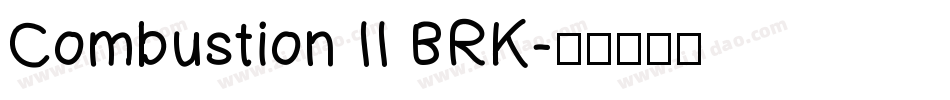 Combustion II BRK字体转换